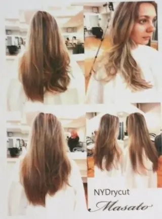 セミロング masato MASATO のヘアスタイル