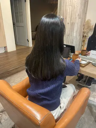 ロング HARE 川崎晴佳のヘアスタイル