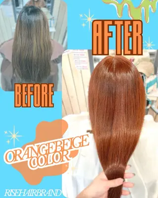 ロング RISEHAIRBRAND豊中所属・⭐️こもだ⭐️ ⭐RISEHAIR⭐のヘアスタイル