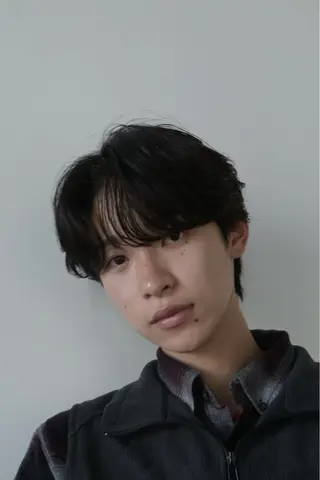 ショート メンズ December/jingumae所属・メンズパーマ 特化うえちりくのヘアスタイル