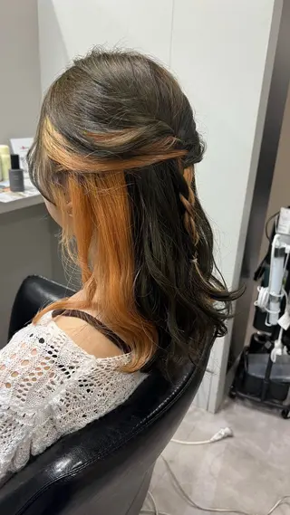 ミディアム カラー 🎀tokute ナオ🧸のヘアスタイル