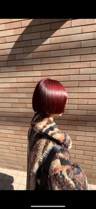 ショート カラー 今月限定特別価格！✨ ムウミのヘアスタイル