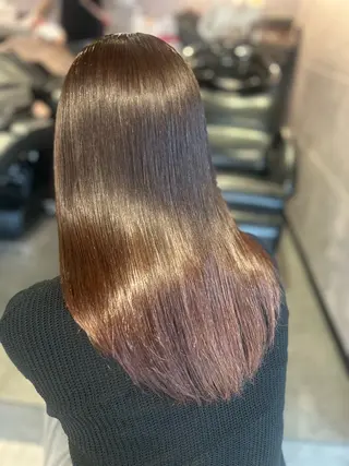 セミロング elubylovis nanaseのヘアスタイル