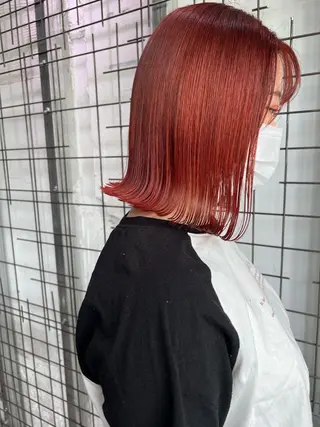 カラー AYANE 韓国ヘア /レイヤーカットのヘアスタイル