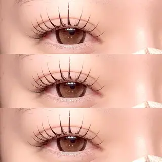 マツエク・マツパ Crescent Eye kurenaのマツエク・マツパデザイン