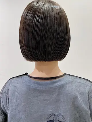 ショート カラー ノグチ ユウキ/ボブのヘアスタイル