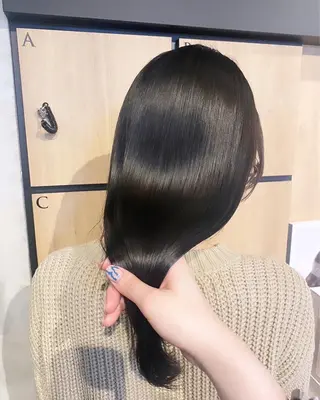 ロング カラー パーマ 髪質改善 jewel box~私のトリートメント~東梅田店所属・💎髪質改善専門 jewel boxのヘアスタイル