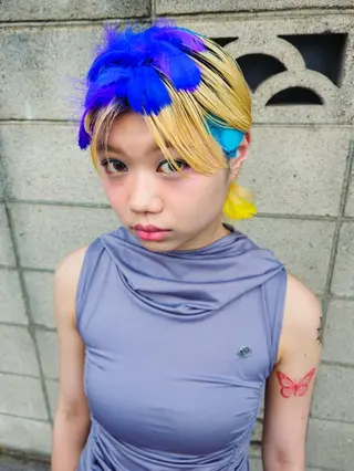 ショート OMA　片岸 信征のヘアスタイル