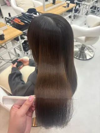 ロング 𝗆𝗂𝗒𝗎 🐈🤍のヘアスタイル