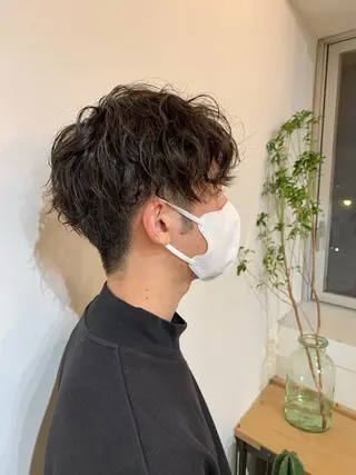 メンズ 似合わせヘア/透明感 カラー/ Rioのヘアスタイル