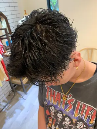 ショート メンズ Hair Design Room  SHEEFT所属・【豊橋メンズ特化】 SHEEFTタイガのヘアスタイル