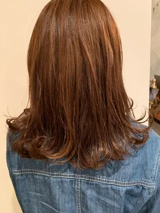 ミディアム カラー 鎌田卓也/髪質改善 /透明感カラーのヘアスタイル