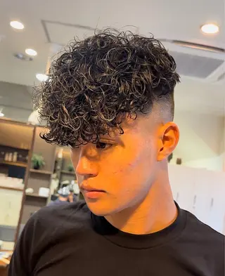 パーマ メンズ 年間2000名担当◎ パーマ職人/仲原佑樹のヘアスタイル