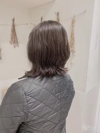 ミディアム カラー パーマ はだゆうき @hadadan08のヘアスタイル