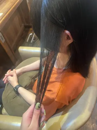 ミディアム カラー jam Creative Hair Design所属・【jam】横山 真優華のヘアスタイル