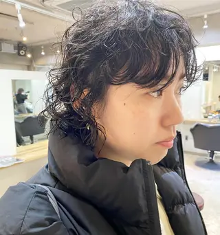 ショート パーマ 下北沢 soiのヘアスタイル