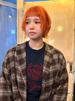 ショート sea's所属・ヒラカホ/矢場町/ ブリーチ/似合わせのヘアスタイル