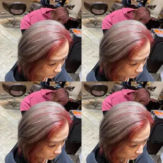 ミディアム カラー レイヤー×髪質改善 マネージャー安藤光司のヘアスタイル