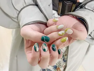 ネイル 金田 純香のネイルデザイン