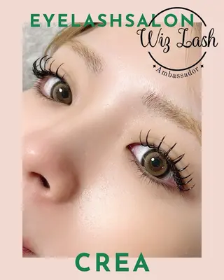 マツエク・マツパ eyelashsalon CREA所属・eyelash CREAのマツエク・マツパデザイン