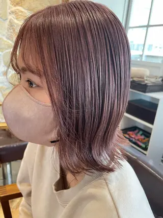 ショート カラー ナチュラル🌿垢抜け 福澤ゆきあのヘアスタイル