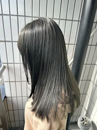 セミロング カラー 🕯平成/グランジ へア🕯HARUKAのヘアスタイル