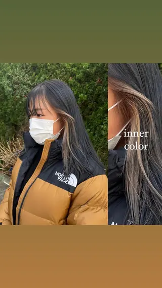 ロング カラー ヘアアレンジ stylist ◎RUKI.のヘアスタイル