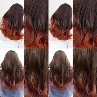 ミディアム カラー EDEN店長／ 短髪／パーマ職人🔥のヘアスタイル