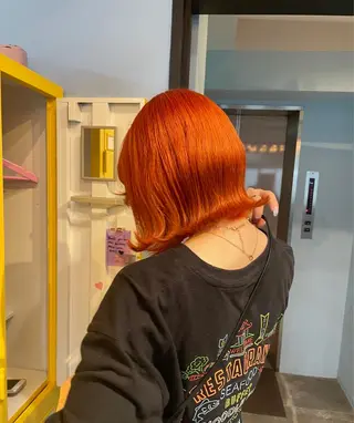 ショート ワンホンレイヤー 福岡天神RAIRAのヘアスタイル