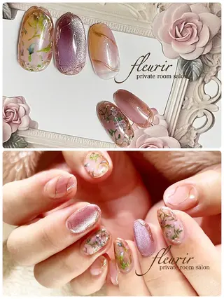 ネイル フルリール 【プライベートサロンのネイルデザイン