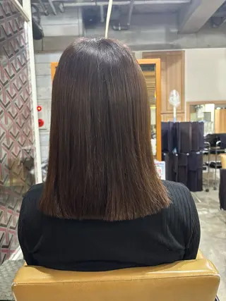 ミディアム 美容室MOMO 柏所属・はる🚀🪐 無料カット✂️のヘアスタイル