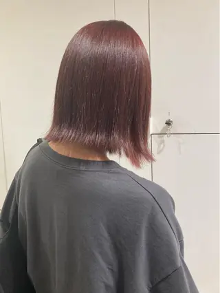 ミディアム カラー 透明感カラー🫧 nanohaのヘアスタイル