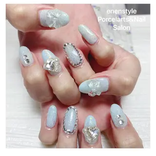 ミディアム ネイル 👑enen style👑のネイルデザイン