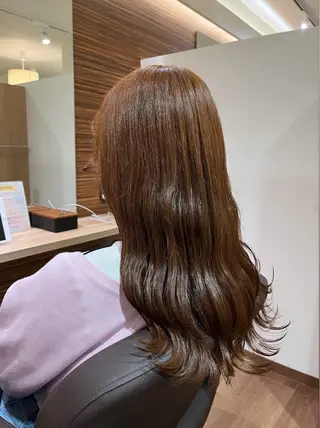 ロング カラー ヘアアレンジ 久保田 あやねのヘアスタイル