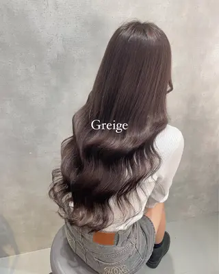 ロング カラー 🖤ROSEL／ KUREA🖤のヘアスタイル