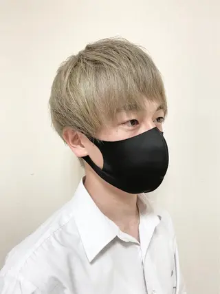 ショート カラー メンズ 【Sweep】おじま のぞみのヘアスタイル