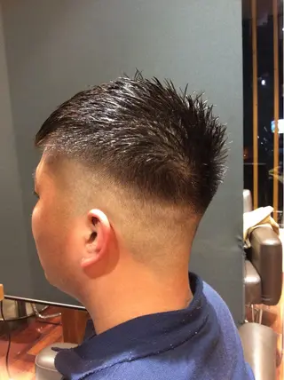 ショート メンズ 松井 竜輝のヘアスタイル