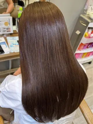 ロング カラー 七種 光羽のヘアスタイル