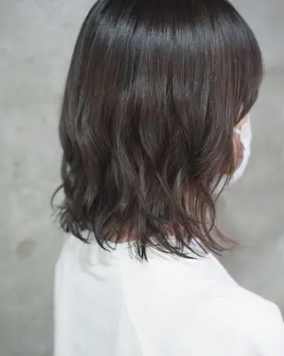 パーマ ボブパーマコテ巻き風 パーマNo1深江秀平のヘアスタイル