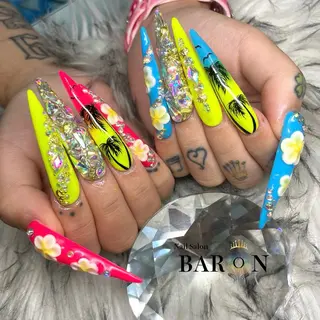 ネイル ♛︎BARON♛︎ RIKAのネイルデザイン