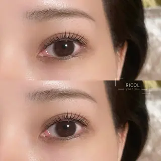 マツエク・マツパ RICOL 《リコル》のマツエク・マツパデザイン