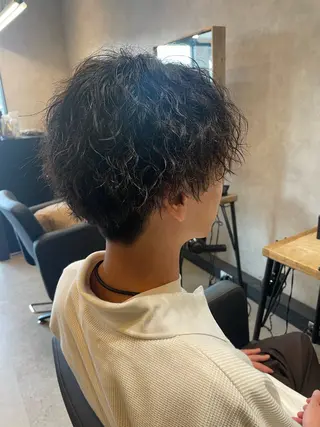 パーマ メンズ haf店長 ✂︎タカハシレン✂︎のヘアスタイル