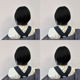 ショート 1/f hair space所属・河口 友里のヘアスタイル