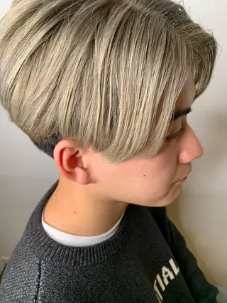 ショート カラー メンズ 【ロングウルフカット 姫カット】伊藤裕哉のヘアスタイル