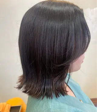 ミディアム カラー こうみょう れいなのヘアスタイル