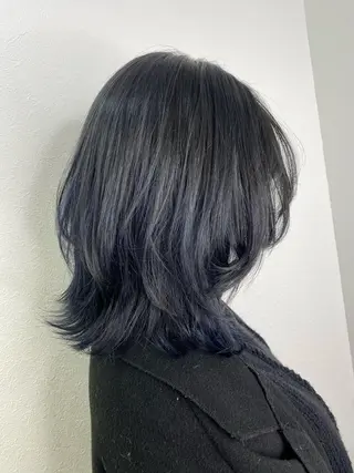 ミディアム カラー 遠藤沙也加 /レイヤーカットのヘアスタイル