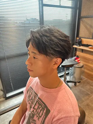 ショート メンズ 苗村 阿旺のヘアスタイル