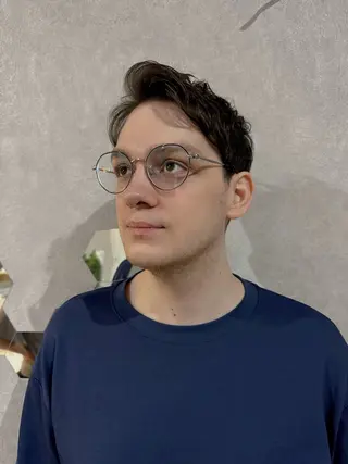 ショート メンズ 韓国ヘアー🦄ྀི オタク美容師🌈山本のヘアスタイル