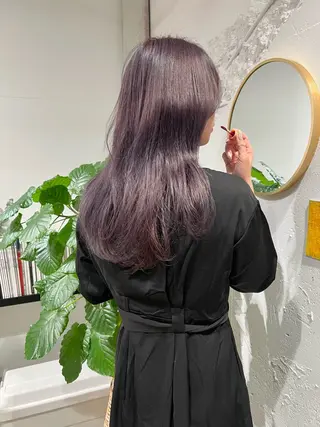 ロング 石井 菜々のヘアスタイル