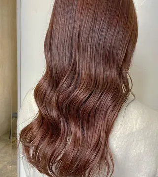 ロング カラー 地毛風艶カラー🌿 喜多夏海のヘアスタイル